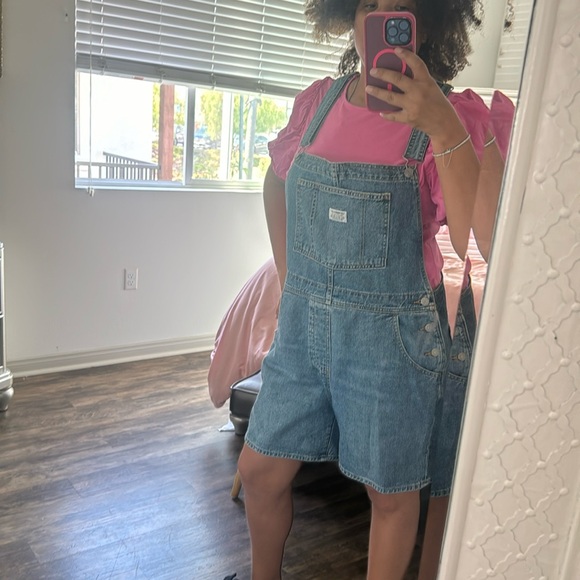 Overall Shorts - Picture 1 of 2